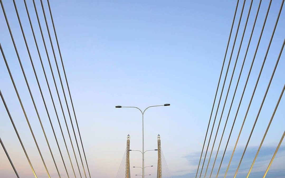 Penang Bridge 2 Close Up View by Jordan Lye