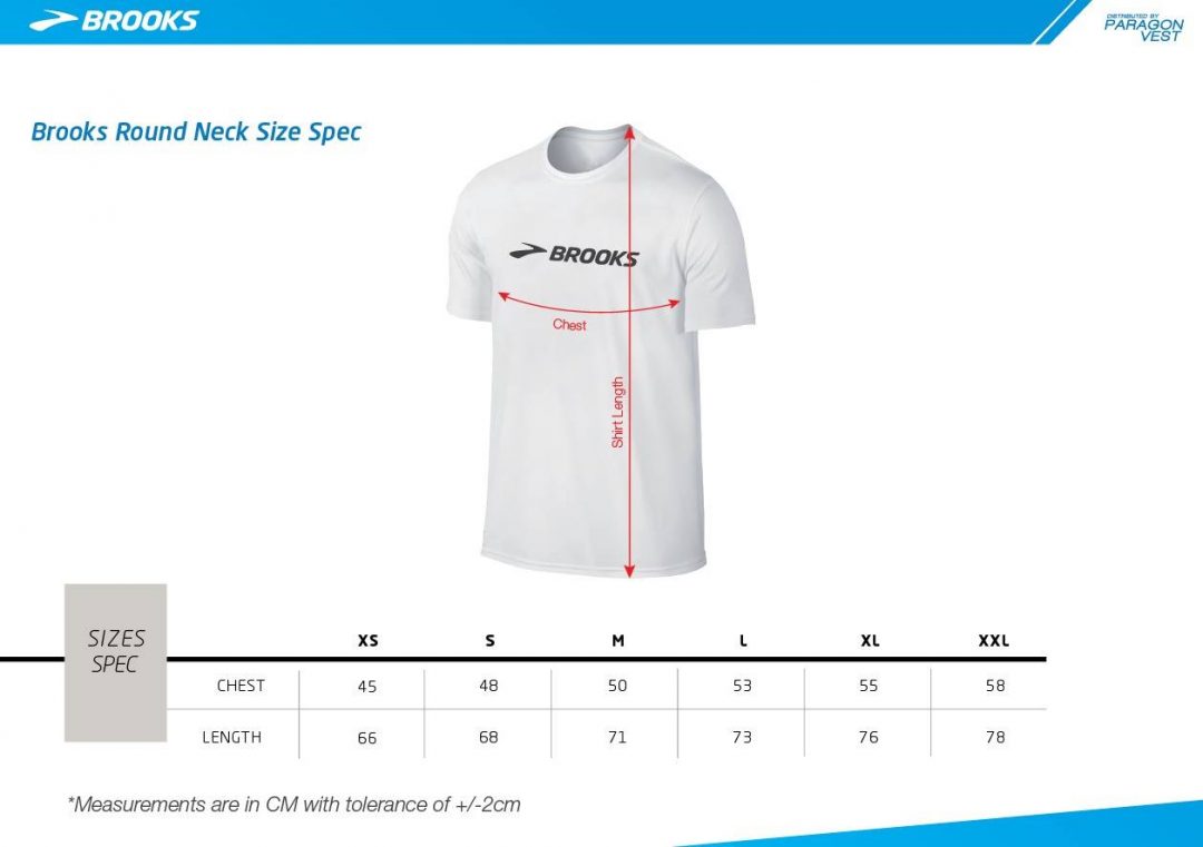 OFFICIAL FINISHER TEE (MEASUREMENT)